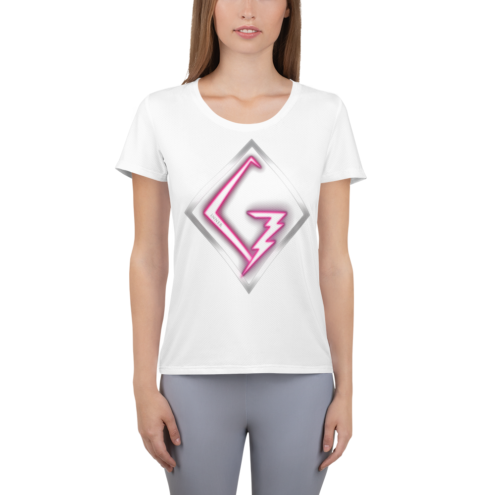 All-Over Print Women's Athletic T-shirt