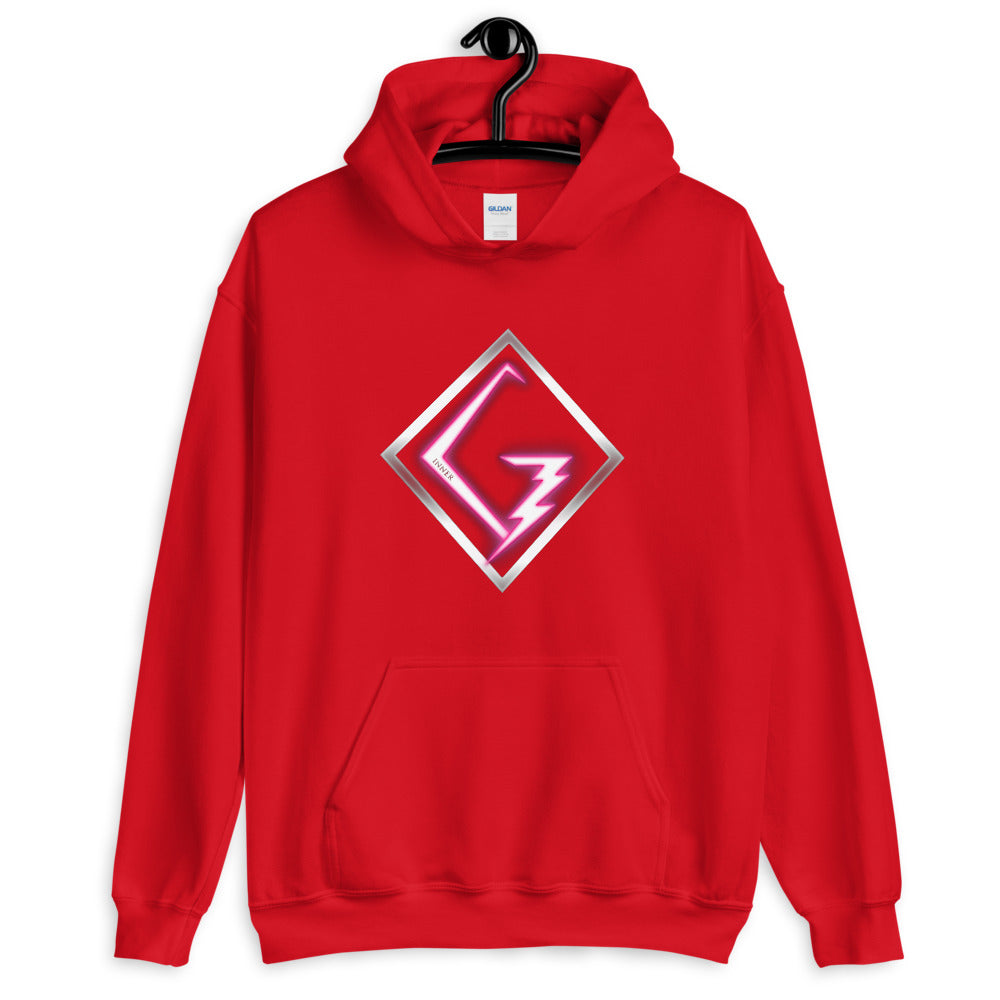 Unisex INNER-G pink Hoodie