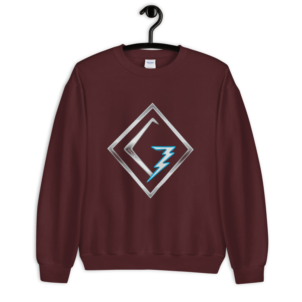 Unisex INNER-G blue Sweatshirt