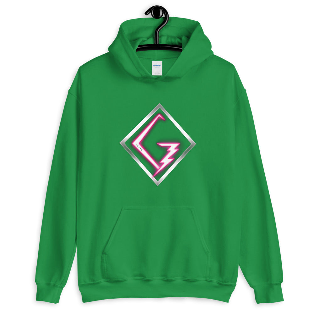 Unisex INNER-G pink Hoodie