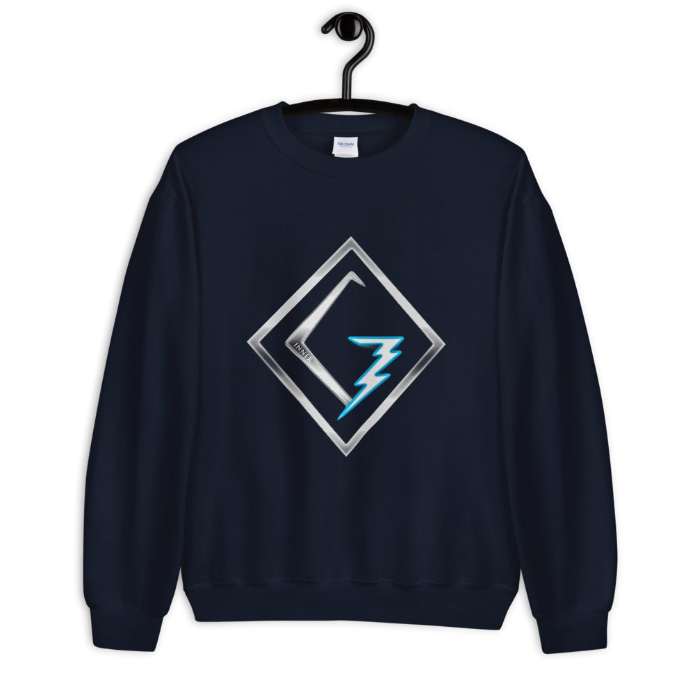 Unisex INNER-G blue Sweatshirt