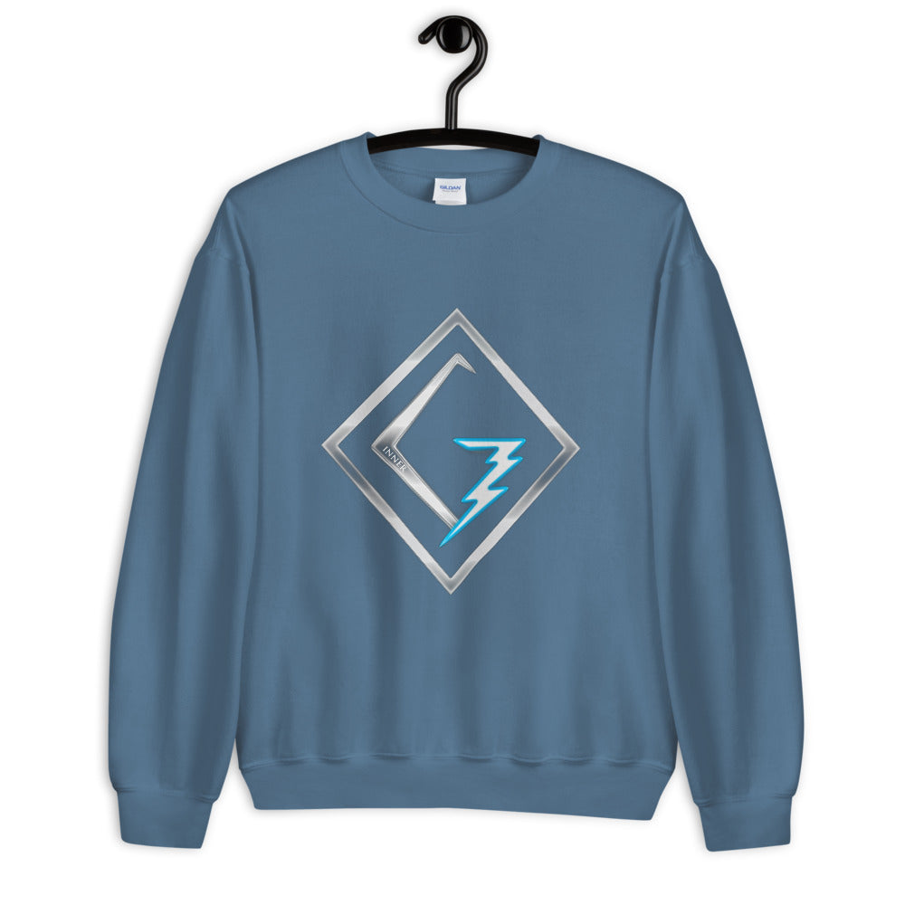 Unisex INNER-G blue Sweatshirt